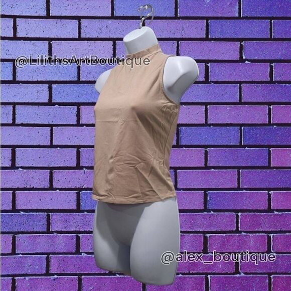 GUESS Mock Neck Tank(M002) -Size S for Women - Picture 3 of 8